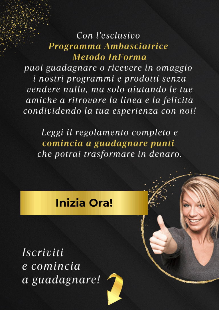 Programma Ambasciatrice | Metodo InForma