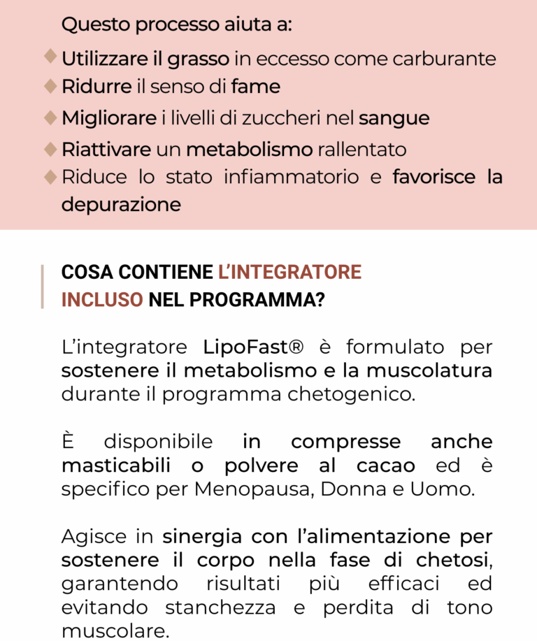 Approccio Chetogenico | Metodo InForma